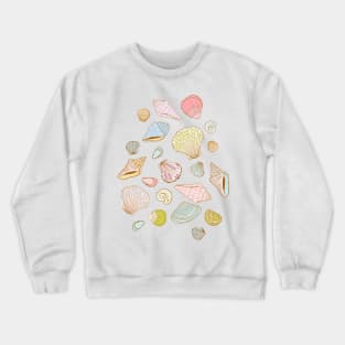 Sea Shells on Sand Crewneck Sweatshirt